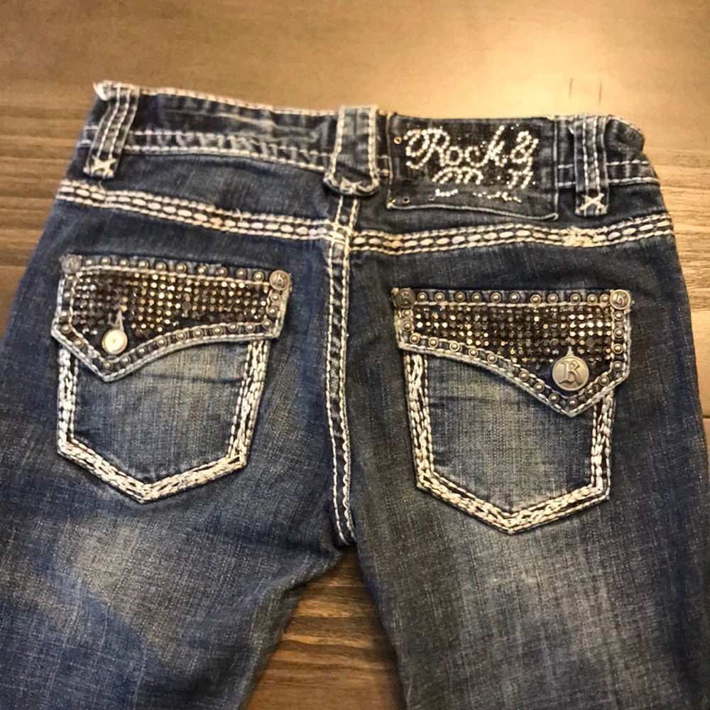 Rock n roll cowgirl 26x34 bling pockets